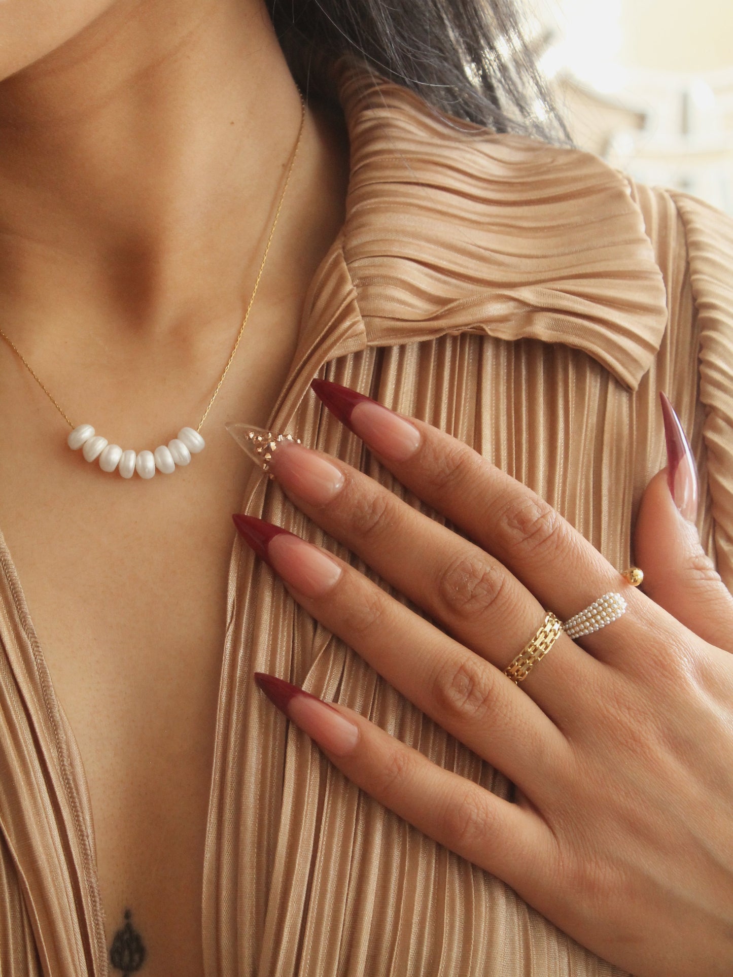 Dainty Freshwater Pearl Necklace