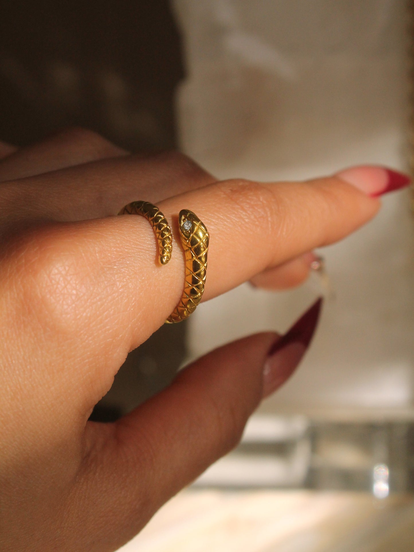 SanZ Snake Ring-SQ3901990